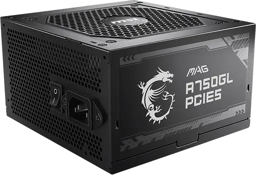 Блок живлення MSI MAG A750GLS PCIE5 750W 80+ Gold - фото 2