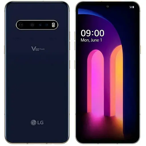 Смартфон LG V60 ThinQ 5G 8/128GB Blue (LM-600EA) 2 Sim