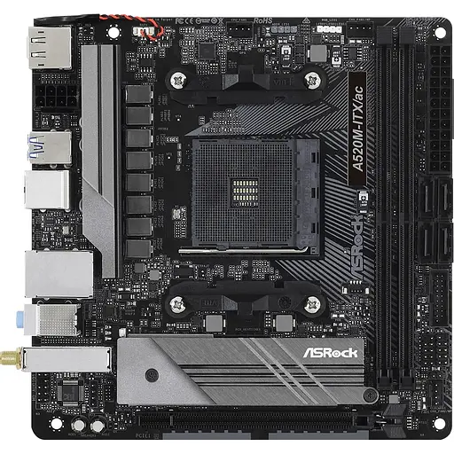 Материнская плата ASRock A520M-ITX/AC [136447] - фото 3