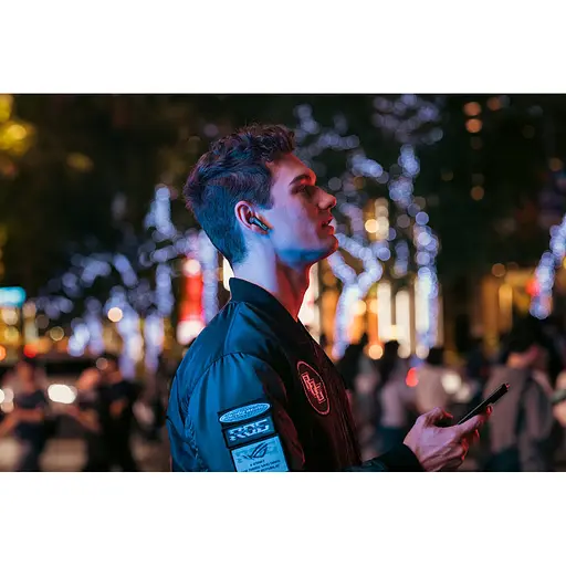 Наушники ASUS ROG Cetra True Wireless SpeedNova Black (90YH03Y0-BTUA00) - фото 4