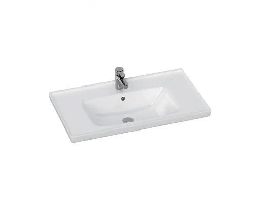 Тумба підлогова Sanwerk Ера 80 Білий з умивальником Idea (MV0000853) Білий - фото 6