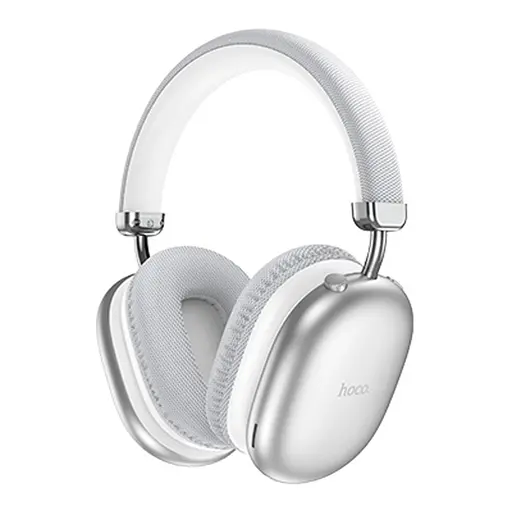 Навушники бездротові Hoco W35 Max Joy накладні сріблястий - фото 3