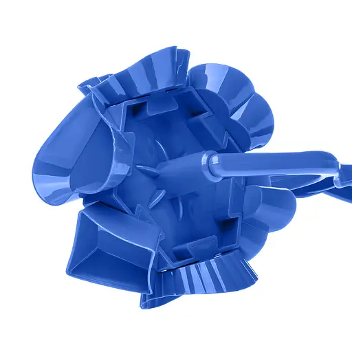 Валик ніж-формочки для вирізання печива 25 см Синій 84880 - фото 5