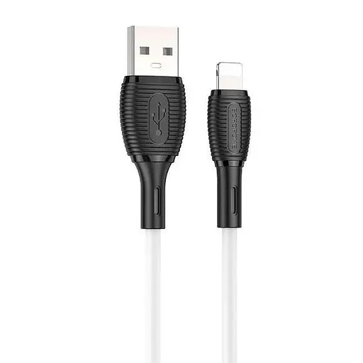 Дата кабель Borofone BX86 Advantage USB to Lightning (1m) White