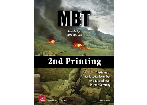 Настільна гра GMT Games МБТ (MBT 2nd Print) (англ.) (1519-21)