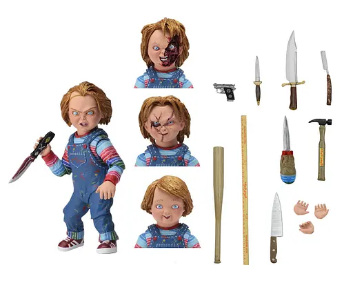 Фигурка Neca Чаки Детские игры Childs Play Ultimate Chucky 10 см Movies Chucky Neca WST Movies Chuc - фото 7