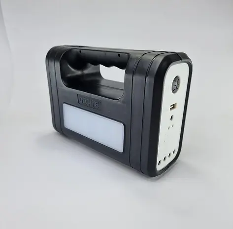 Портативна сонячна станція GDLite GD-8017 з ліхтарем та 3 лампочками - фото 4