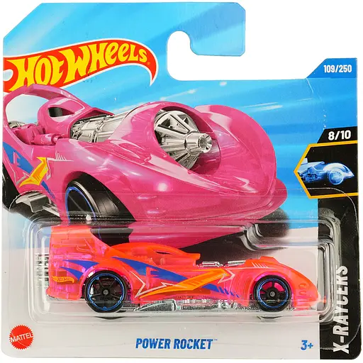 Базова машинка Hot Wheels X-Raycers Power Rocket рожева (5785) JBB69-N521