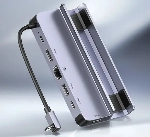 Игровая док-станция (хаб) Ugreen CM666 Steam Deck Dock 6-в-1 4K 120Hz (UGR-15388) - фото 6