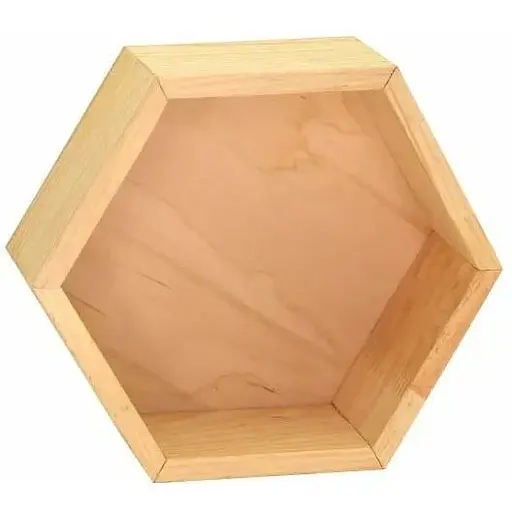 Поличка Rosa Talent дерев'яна декоративна Сота