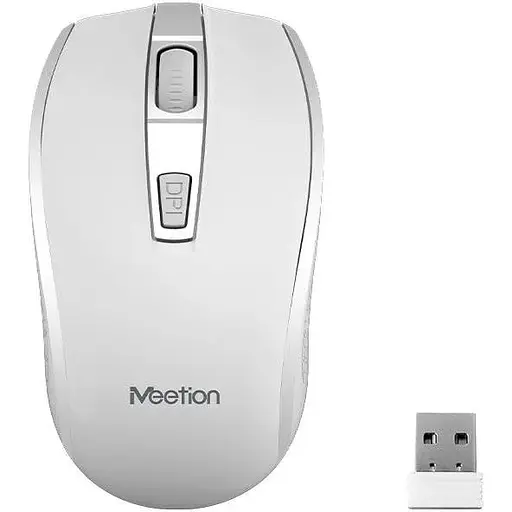 Миша MeeTion Wireless Mouse 2.4G MT-R560 біла - фото 1