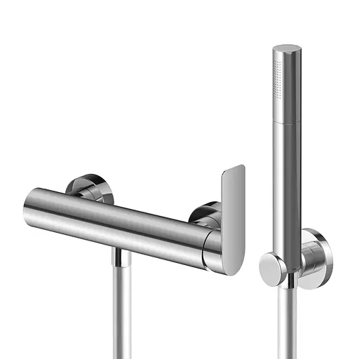 Смеситель для душа Kohlman Proxima chrome настенный KPL-QW120P Хром - фото 1