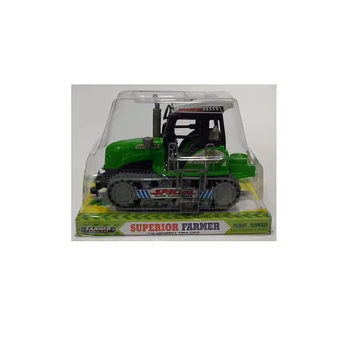 Трактор инерц. 668 под слюдой 22 * 14 * 15см (6900001129837) Зеленый - фото 2