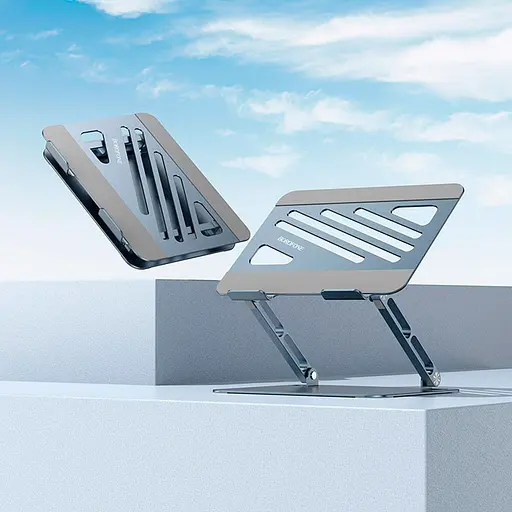 Подставка для ноутбука Borofone BH115 Plus Metal Gray (128447) - фото 6