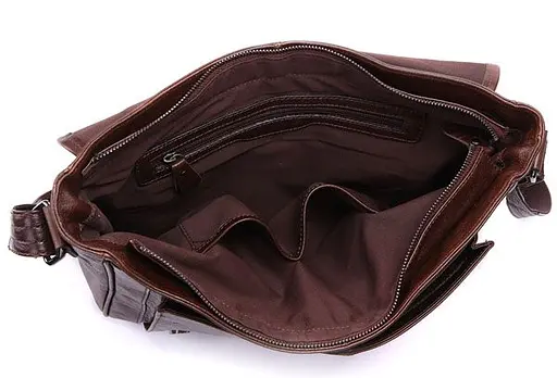 Чоловіча шкіряна сумка Vintage 36х30х10, см sum0012452 - фото 10