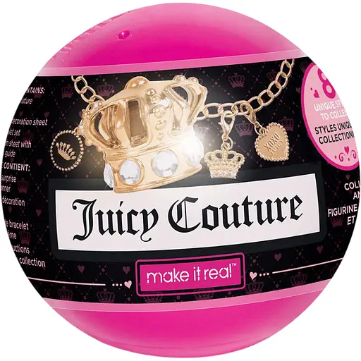 Набір-сюрприз Make it Real Juicy Couture для створення шарм-браслетів Ікона стилю в асортименті (MR4493) - фото 1