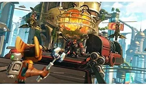 Гра Sony PlayStation 4 Ratchet & Clank Російська Озвучка Б/в - фото 3