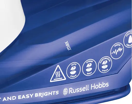 Утюг с подачей пара Russell Hobbs 26483-56 Light & Easy Brights Sapphire Iron (6840575) - фото 2