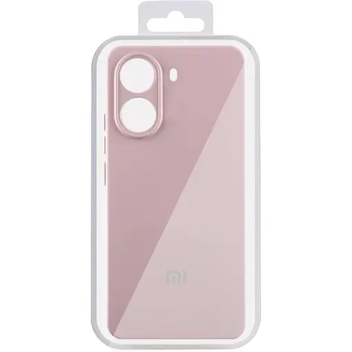 Чохол Silicone Cover Lakshmi Full Camera (AA) with logo для Xiaomi Poco X7 Pro Рожевий / Pink Sand - фото 4