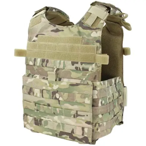 Жилет тактический Condor Gunner Lightweight Plate Carrier Multicam - фото 1