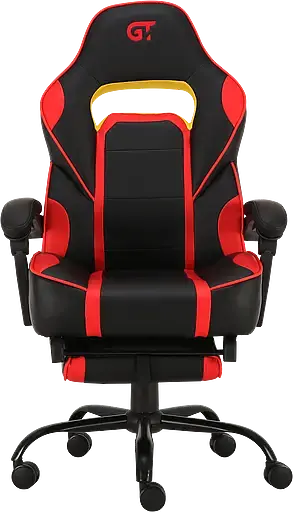 Геймерське крісло GT Racer чорне з червоним (X-2748 Black/Red) - фото 2