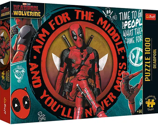 Набір Пазли - (1000 елм.) - "Дедпул"/Trefl - фото 1
