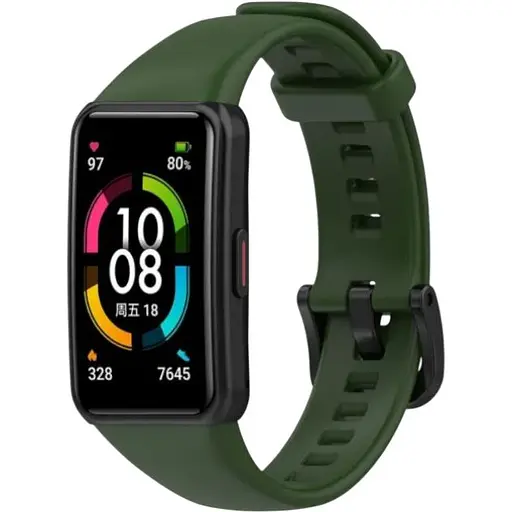 Ремінець DK CDK Silicone Sport Band Classic для Huawei Band 6 (011342) (virid)