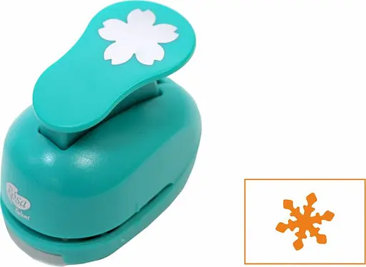 Фігурний діркопробивач Сніжинка 2,5см Rosa Talent - фото 1