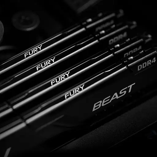Оперативная память Kingston Fury Beast Black DDR4, 2x8GB/3600 (KF436C17BBK2/16) - фото 7