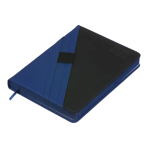 Щоденник датований Buromax Triumph 2026 A5 штучна шкіра/поролон синій (BM.21104-02) - фото 3