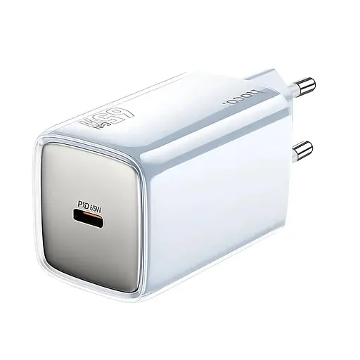 Зарядное устройство Hoco N48 65W PD QC3.0 Type-C голубой