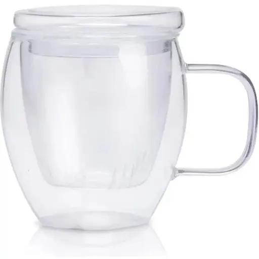 Заварочная чашка DOBLO со стеклянным ситом 300 мл.
