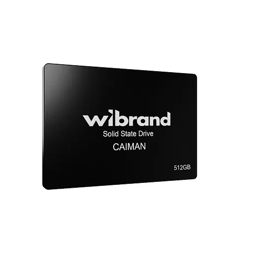 SSD 2.5" Накопичувач Wibrand Caiman 512GB (WI2.5SSD/CA512GBST)