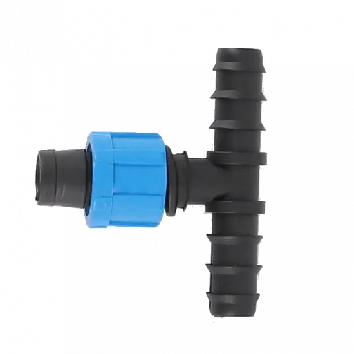 Трійник йоржик SL-021 з виходом для крапельної стрічки та трубки 16 мм пакування 50 штук - фото 6