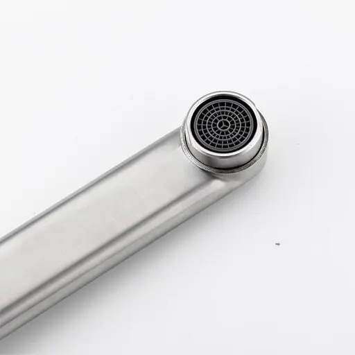 F2248 Змішувач для ванни нержавіюча сталь довгий гусак картридж Ø35 Frap Хром матовый - фото 6