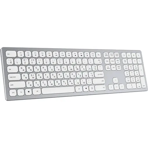 Клавіатура OfficePro SK1550 Wireless White SK1550W (128855) - фото 2