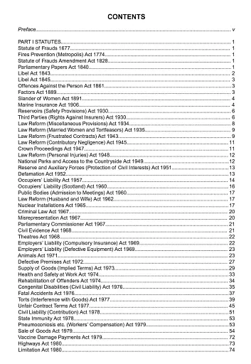 Core Statutes on Contract, Tort and Restitution 2012-2013 - фото 2