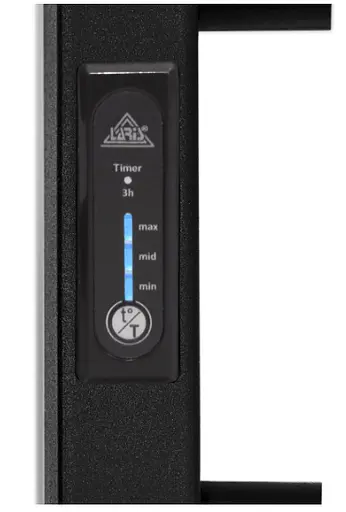 Електрична рушникосушка Laris Зебра Горизонт ЧК6 800x500 Е 00000027498 - фото 4