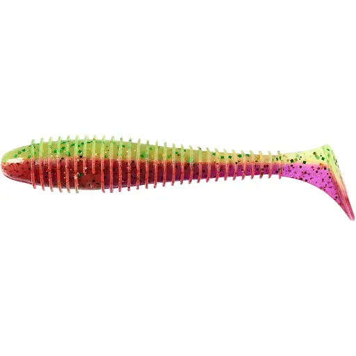 Силікон Keitech Swing Impact Fat 3.8" EA#18 mystic lime chart (6 шт/уп)