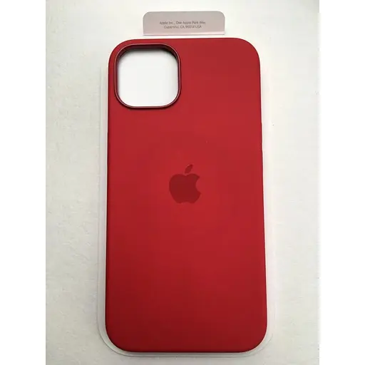 Оригинальный силиконовый чехол Apple Silicone Case MagSafe для iPhone 13 Red MM2C3ZE/A - фото 3