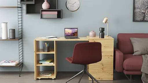 Стіл-тумба трансформер Смарт 1/1 Ferrum-decor 750x1450x500 ДСП Дуб Артізан 16 мм (FRD-105072) - фото 12