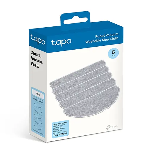 Серветка для вологого прибирання TP-Link до робота-пилососа Tapo RVA301 - фото 4