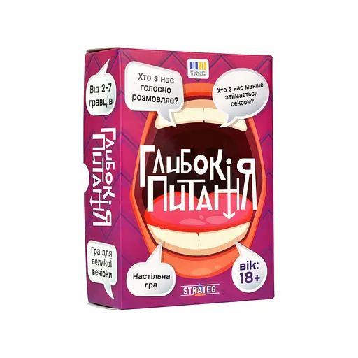 Карточная игра Глубокие вопросы Strateg 30578 фишки голосования 49 штук - фото 4