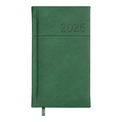 Ежедневник датированный Buromax Orion 2026 зеленый 153 х 85 мм (BM.2895-04) - фото 2