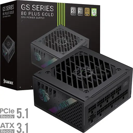 Блок питания GameMax GS 750G V25 750W SFX 80+ Gold (GS 750G V25) - фото 9