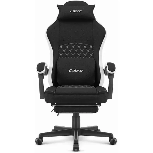 Крісло Cabro C503 Black-White (тканина) - фото 2