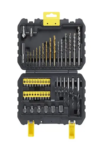 Набор бит и сверл Stanley Titanium Phillips, Pozidriv, Torx, Slotted L=25 мм 50 шт. пластиковый кейс (STA88546) - фото 5