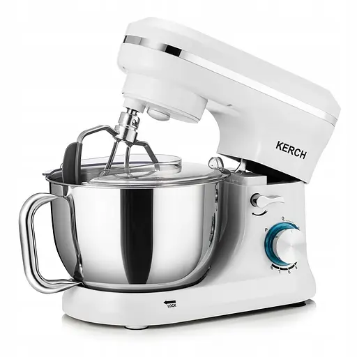 Планетарний міксер тістоміс Kerch FERRO 1700 Вт White - фото 5