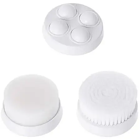 Масажна щітка для очищення обличчя Adler AD 2178, 3 насадки - фото 5