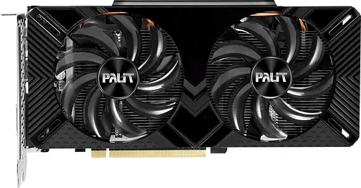 Видеокарта Palit GTX 1660 6Gb Super GamingPro OC (NE6166SS18J9-1160A) (GDDR6, 192 bit, PCI-E 3.0 x16) Б/у - фото 1